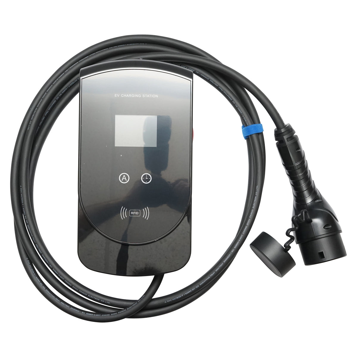 Wall charging station 230V, Type 2, 5M, 7KW, 32A Breckner Germany